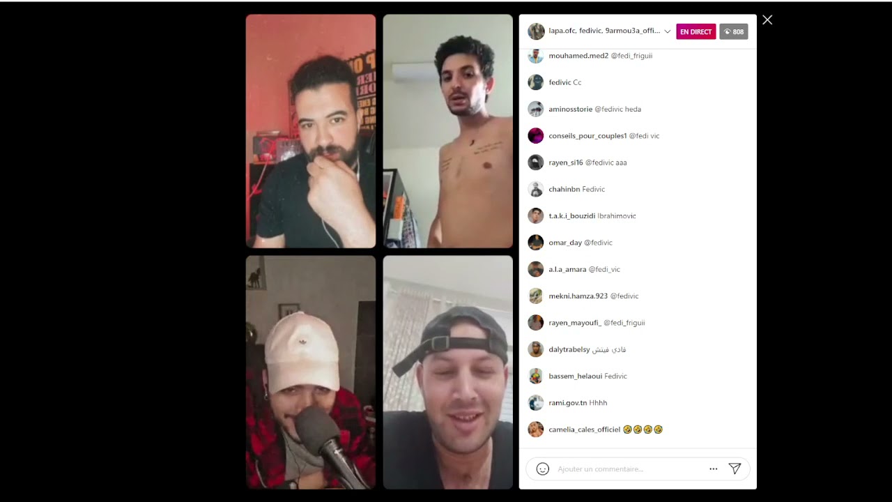 LAPA LIVE X 9ARMOU3A X ACHREF : BARCHA CLASHET W TKACHTIL 😂😂😂