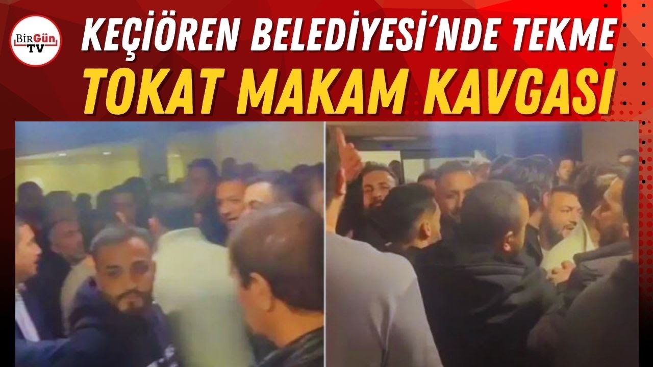 Keçiören Belediyesi’nde gece yarısı tekme tokat makam kavgası: Cumhur İttifakı birbirine girdi!