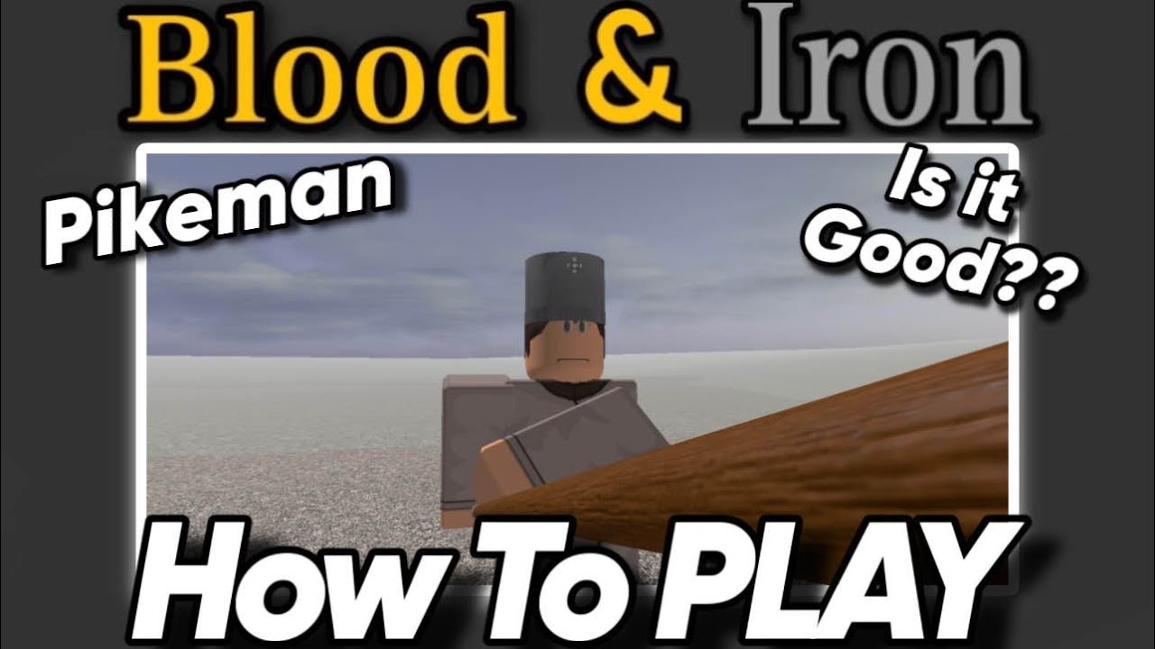 Blood And Iron Pikeman EXPLAINED | Roblox