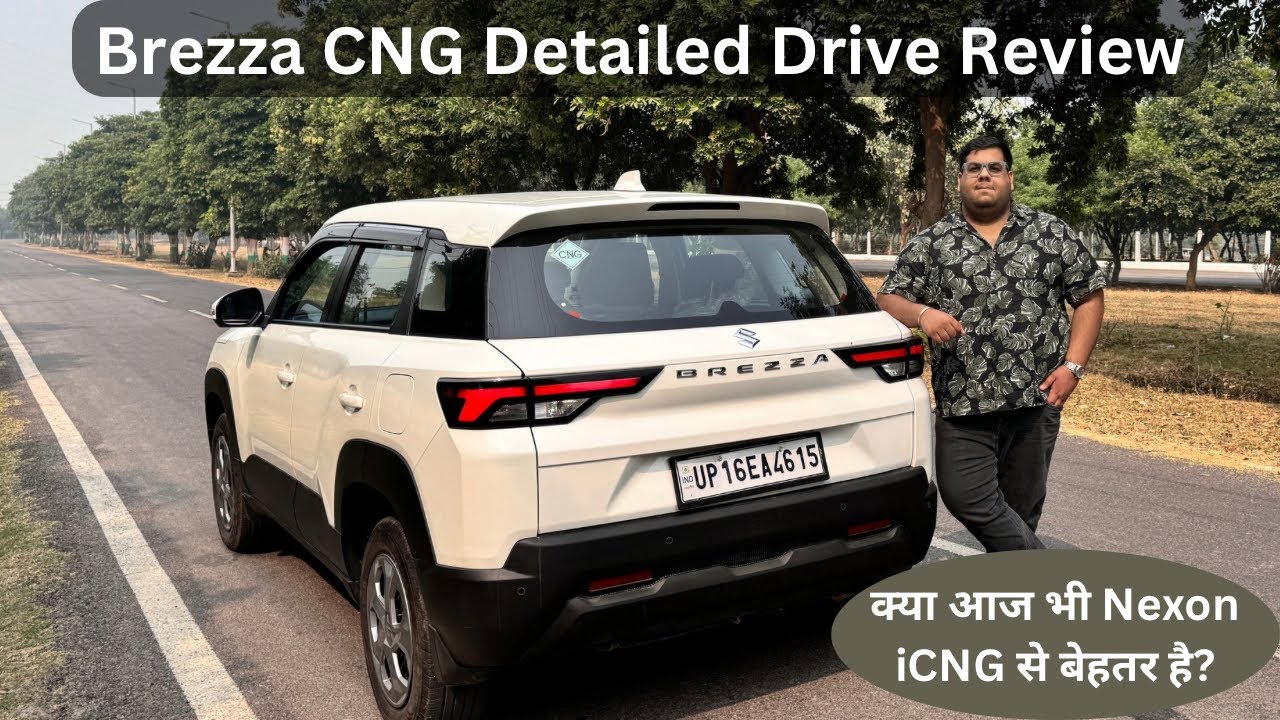 Brezza CNG Drive Review | Brezza CNG Vs Nexon CNG | Brezza Vxi CNG Test Drive Review | Mileage King?