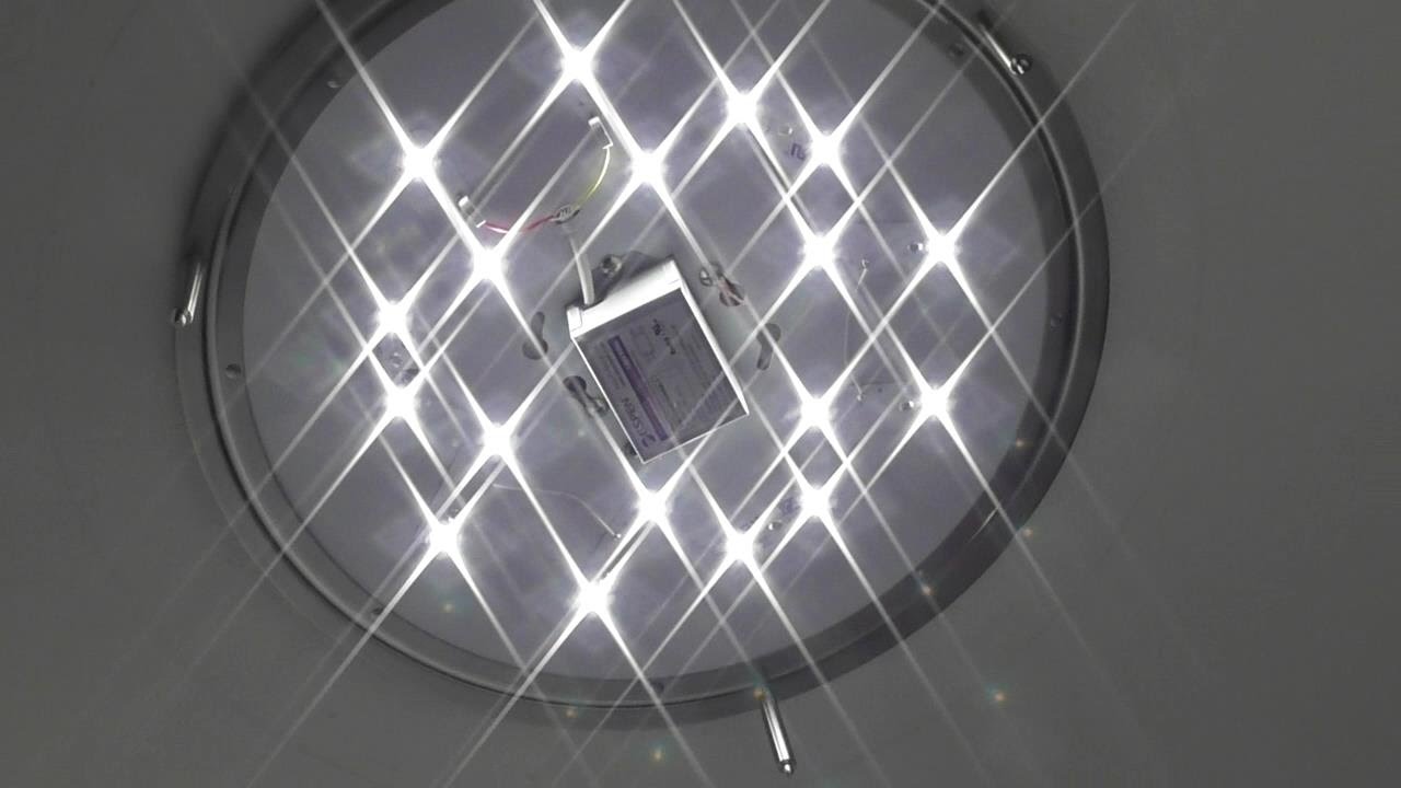 Altair Lighting 14-Inch Flushmount LED Light Fixture Costco Item 962686 detailed installation
