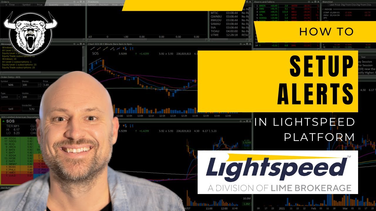 How to Setup an Alert With Sound on Lightspeed Trader