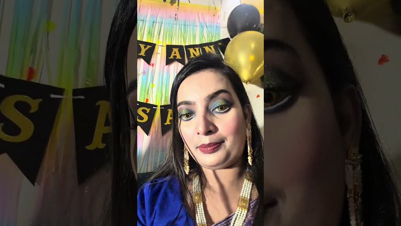 2nd Anniversary full video #shortsviral #makeup #anniversary #food #yammey @MariaEva-vm3gy 