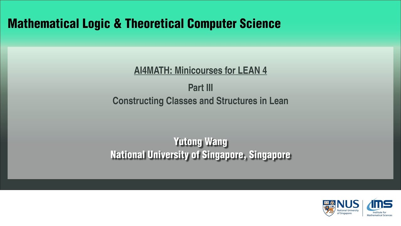 Mini-Course on LEAN 4 (3/5)