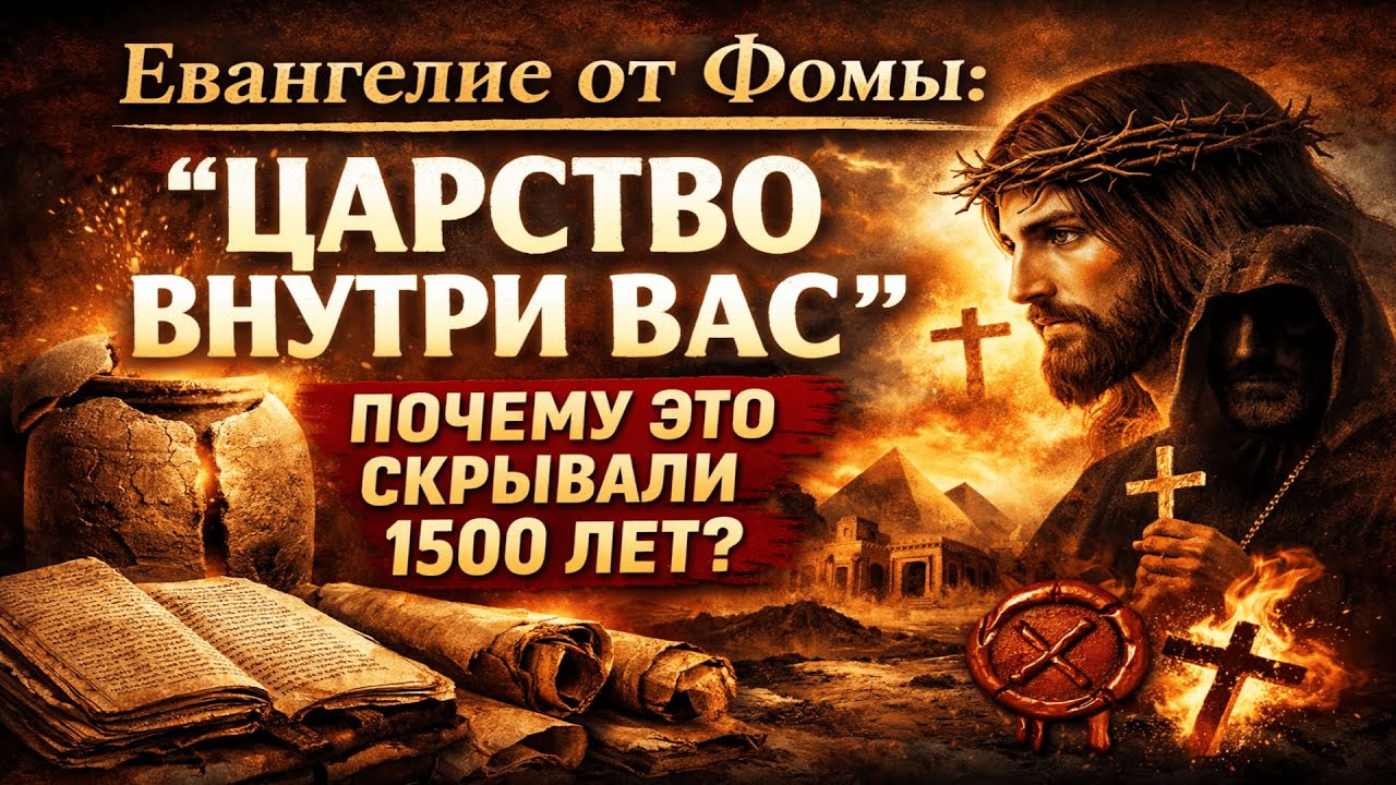 Евангелие от Фомы: «Царство внутри вас» — почему это скрывали 1500 лет