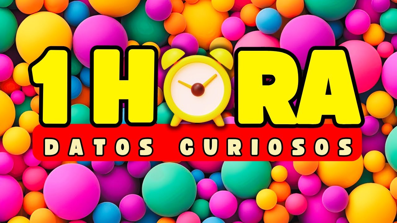 &iexcl; 1 HORA de DATOS CURIOSOS y COSAS QUE NO SAB&Iacute;AS ! 🧠👀⏰ [Wilys]