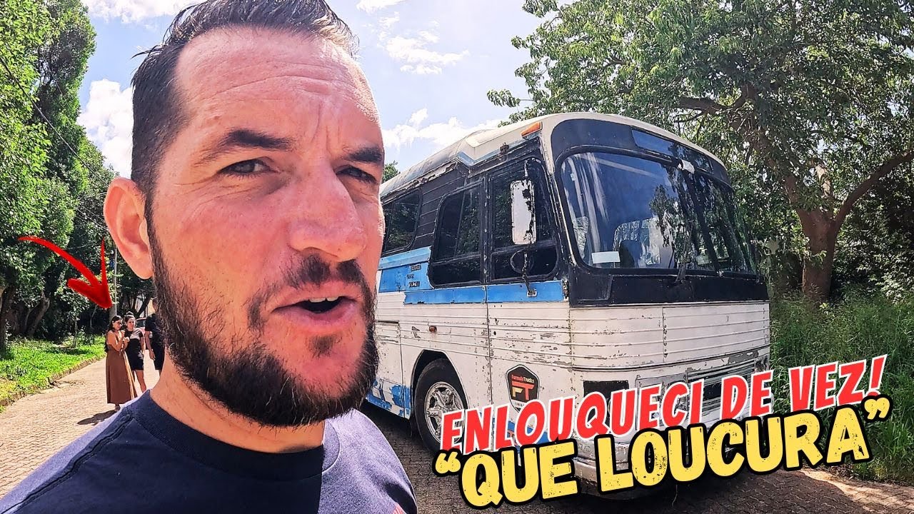 Enlouqueci de VEZ! Comprei um  MOTORHOME VELHO, um outro CMA DINOSSAURO.