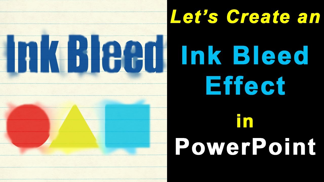 Simulating a Bleed Effect on Text & Shapes in PowerPoint
