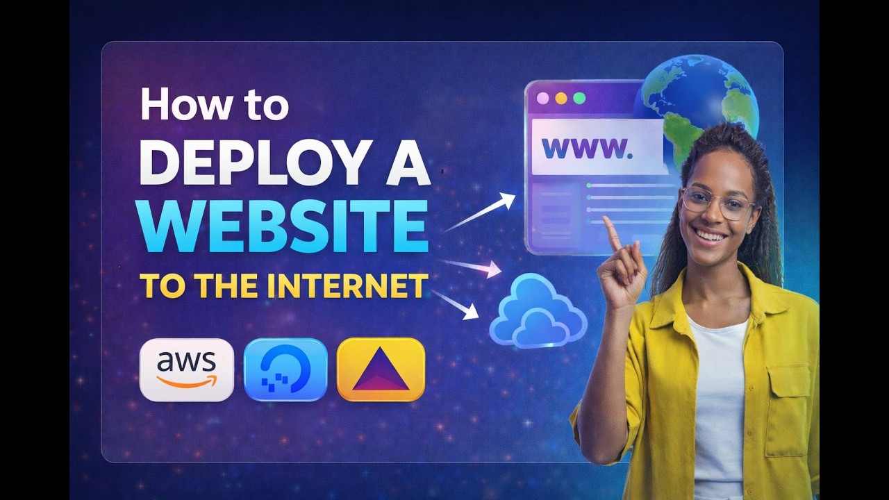 How To Deploy a Website to the Internet (GitHub + Netlify) | Beginner Tutorial