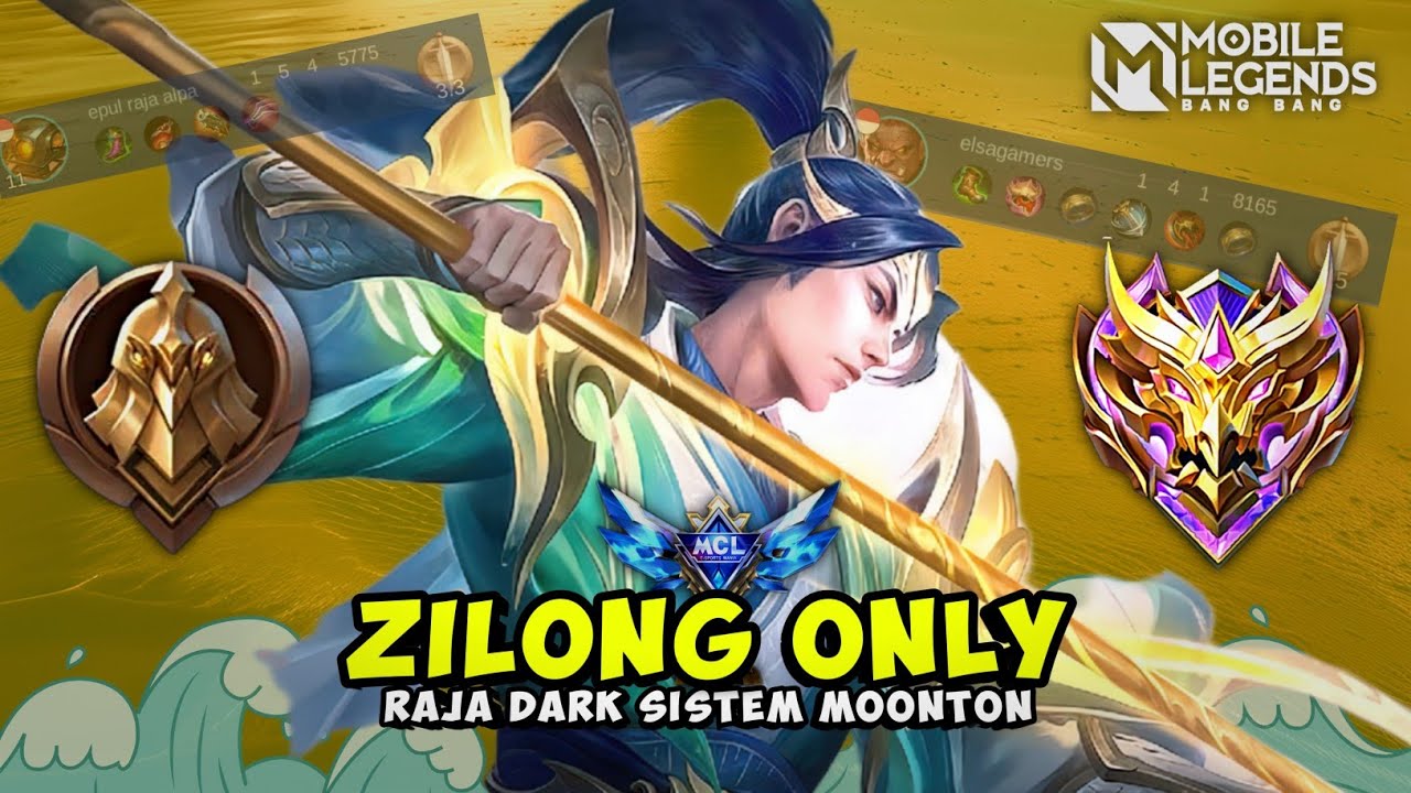 Namatin Mobile Legends tapi cuma Zilong Only