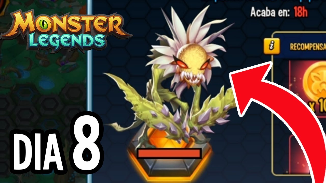 FUGITIVO ENCONTRADO! - DIA 8 - Monster Legends