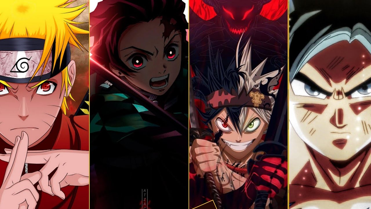 GONXY - Naruto vs Tanjiro vs Asta vs Goku