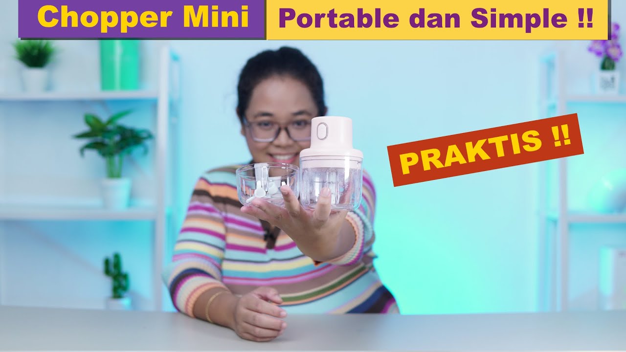 Mini Chopper Electric Terbaik..!! Review Pink Bunny Chopper Mini Electric