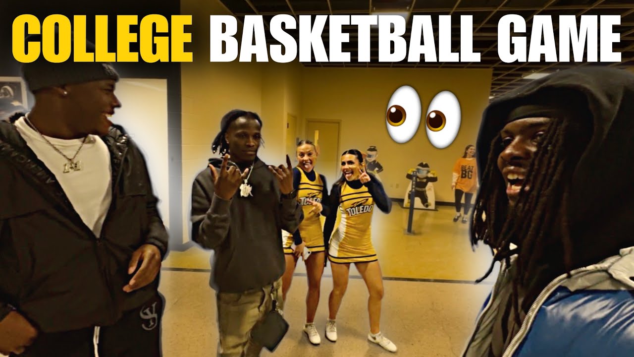 GIRLS COLLEGE BASKETBALL GAME (TOLEDO UNIVERSITY)