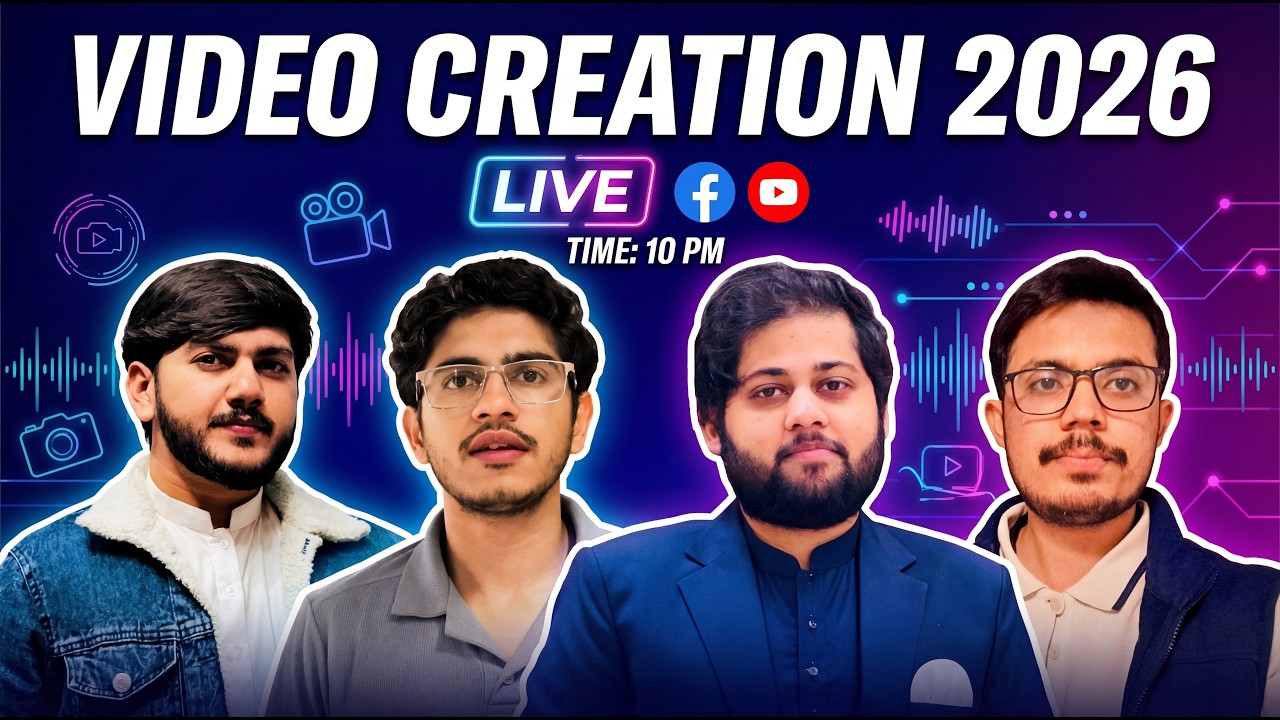 🔴 WE ARE LIVE NOW | Video Creation 2026 | Facebook & YouTube | Join Us!