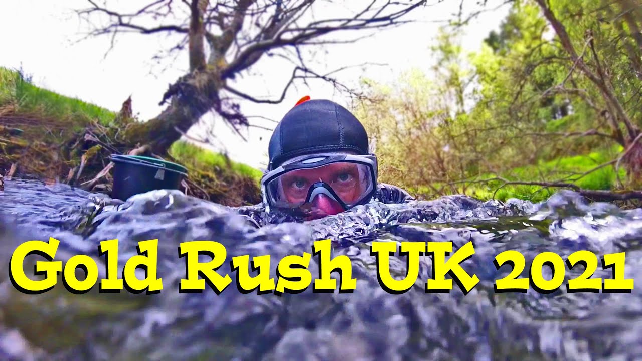 Searching for gold in Crystal clear waters  - MrDazP1's gold panning experience