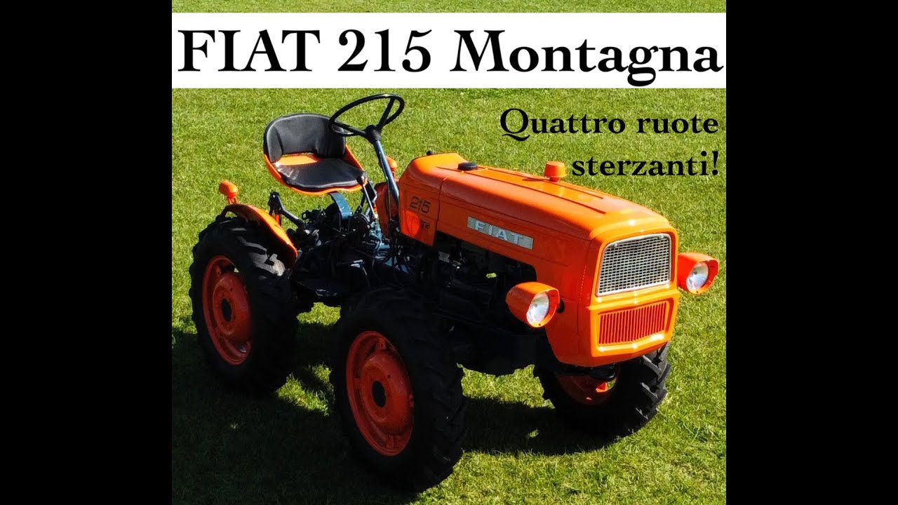 Trattore Fiat 215 Montagna