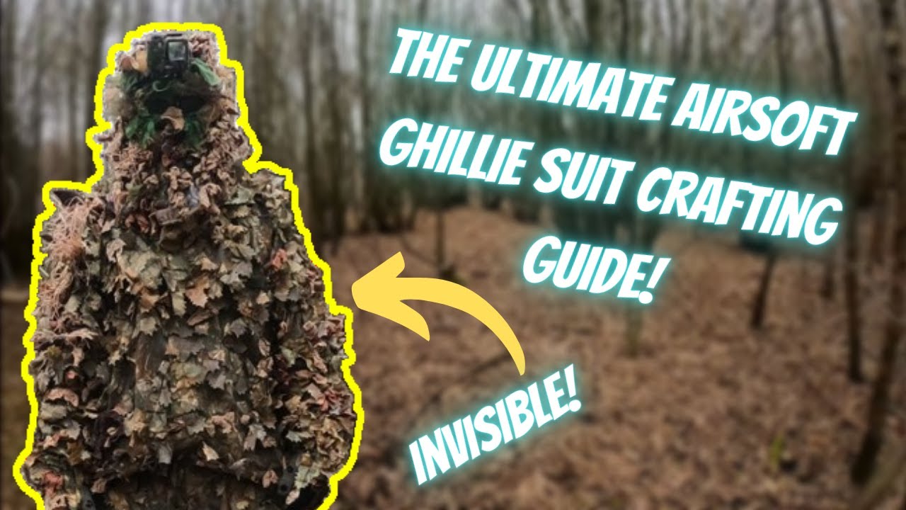 The Ultimate Airsoft Ghillie Suit Crafting Guide Full Suit (Winter Suit)