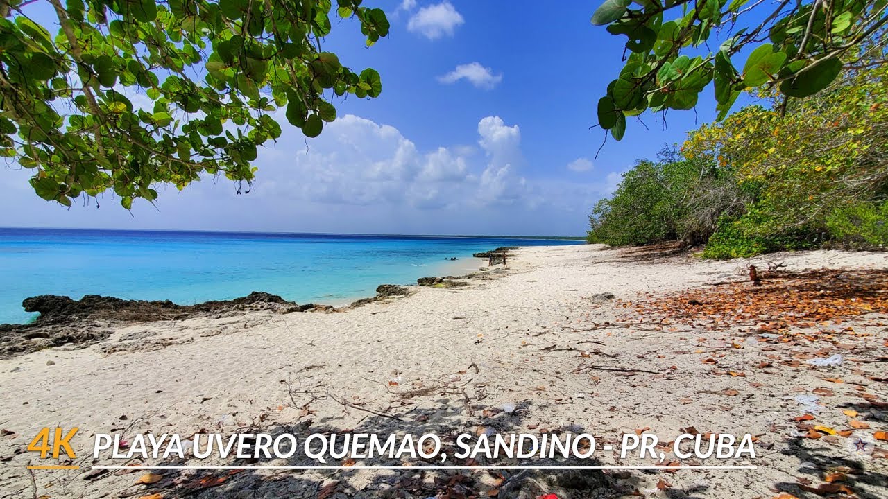 【4K】Visito el Hotel Maria La Gorda y la hermosa playa de Uvero Quemado.Cabo de San Antonio cap3.