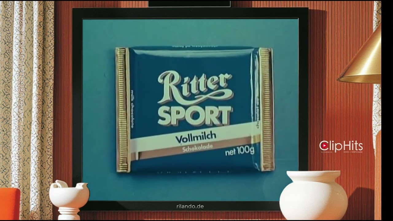 Ritter Sport Schokolade Quadratisch Praktisch Gut 1972