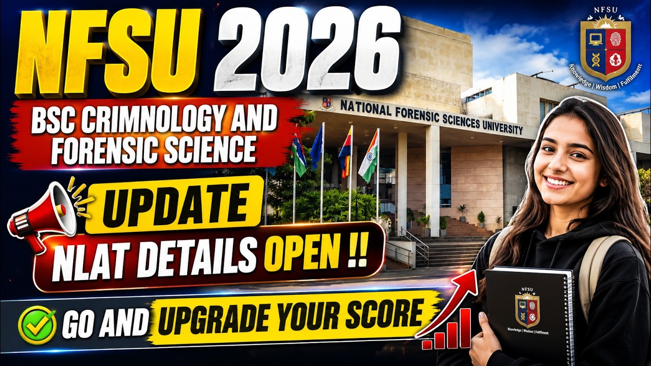 NFSU 2026 BSC. CRIMNOLOGY  CORRECTION  WINDOW OPEN  !  | SCORE UPLOADING |#cuet2026 #nfsu
