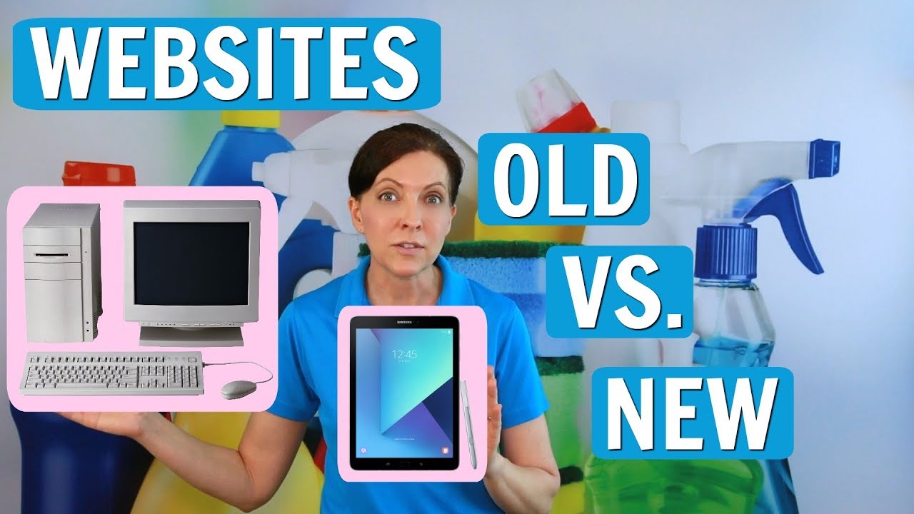House Cleaning Website- Old vs. New (Wordpress.org and plugins)