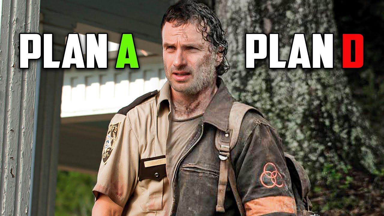 Rick Grimes Plan A/B/C/D | [4K Ultra HD]