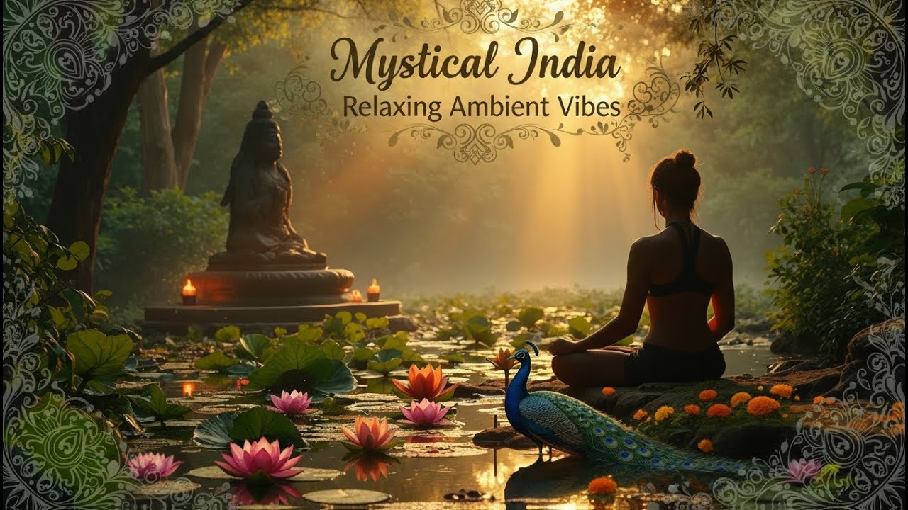 🌺 Mystical India - Chill Lounge Music | Relaxing Ambient Vibes - Indian Fusion 🌺