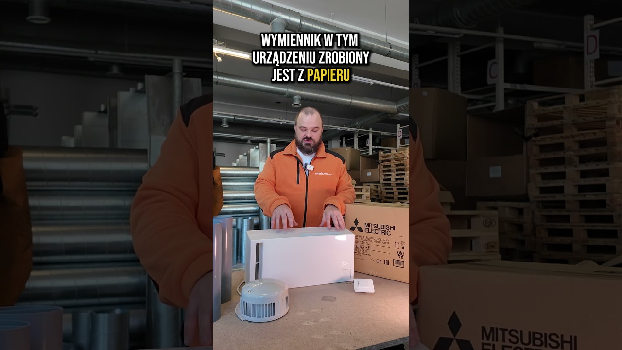 Rekuperator do mieszkania - Mitsubishi Electric Lossnay #wentylacja #mieszkanie #dom #testy