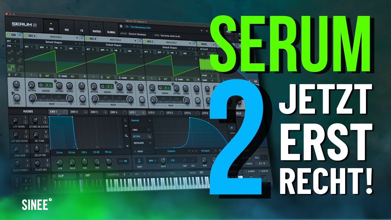 Serum 2 ist da! Granular & Spectral Osczillator, Neue Filter, Arp & Effekte