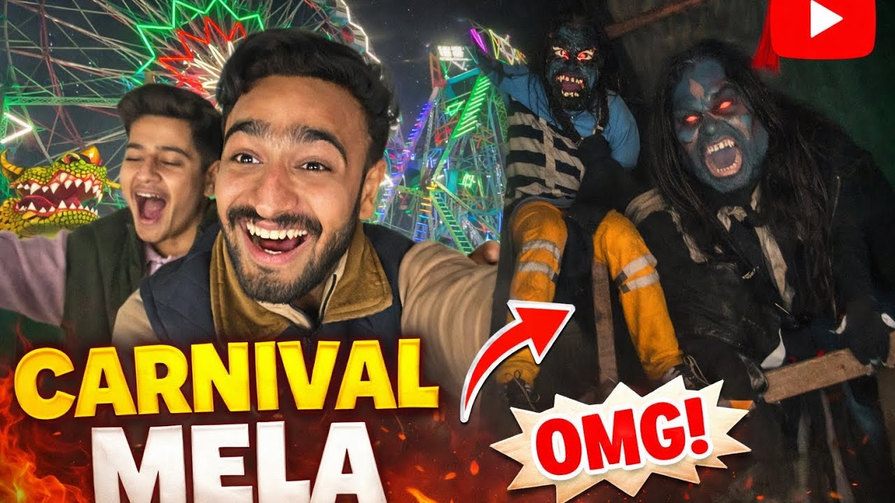 Carnival Mela ch Full Masti 😍🎡 | Scary + Fun Vlog