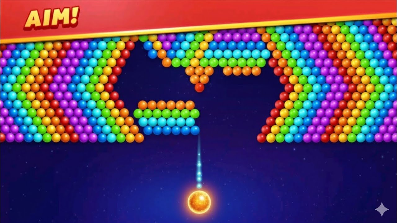 Bubble shooter Android gameplay l bubble shooter l bubble shooter game level 349 l