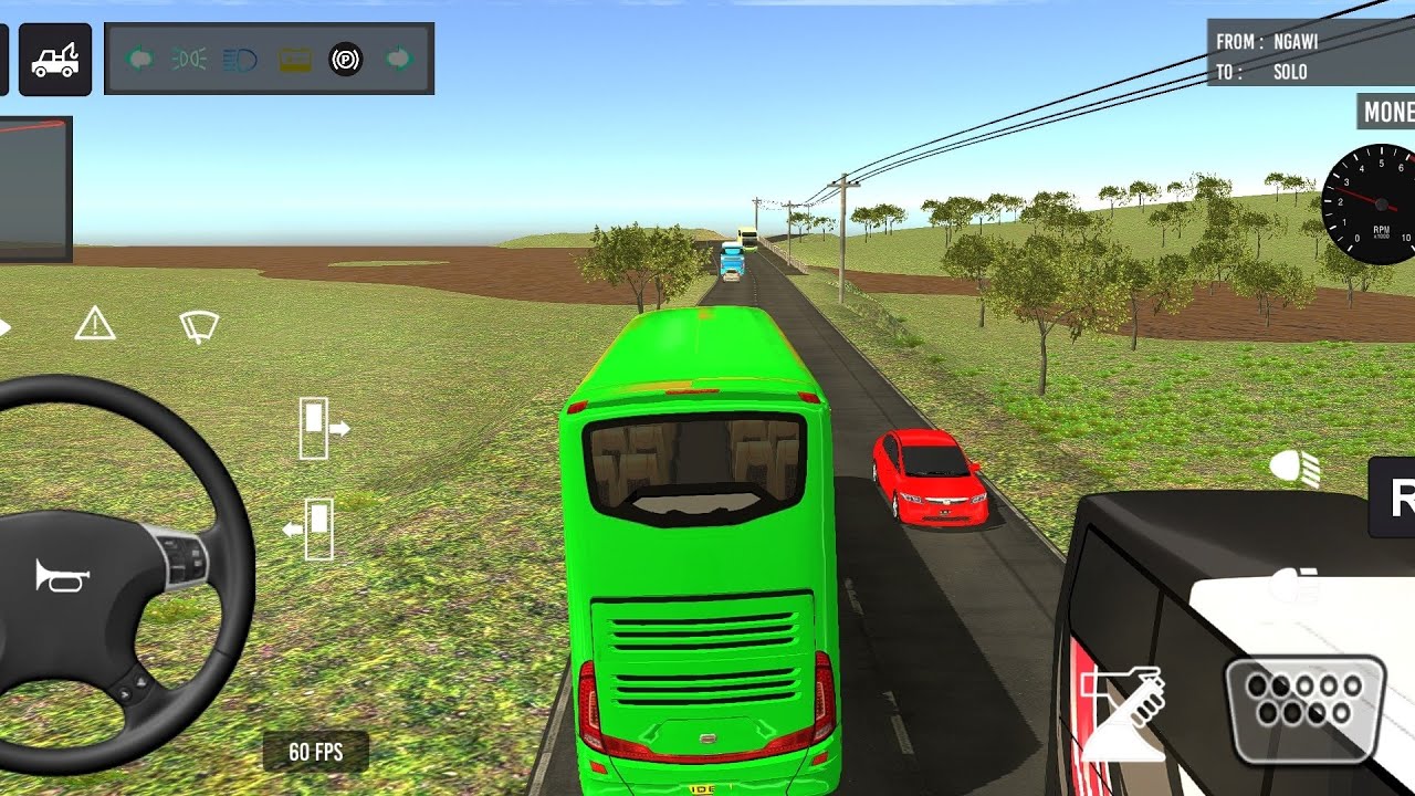 👉 😱 Coach Bus Simulator Gameplay 🚍 Real Bus Driving part-30 Android gameplay