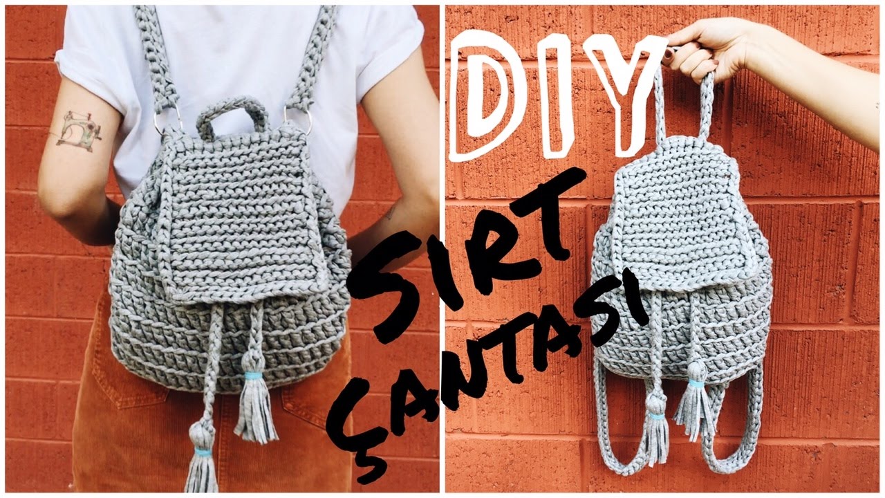 DIY SIRT ÇANTASI/BACKPACK
