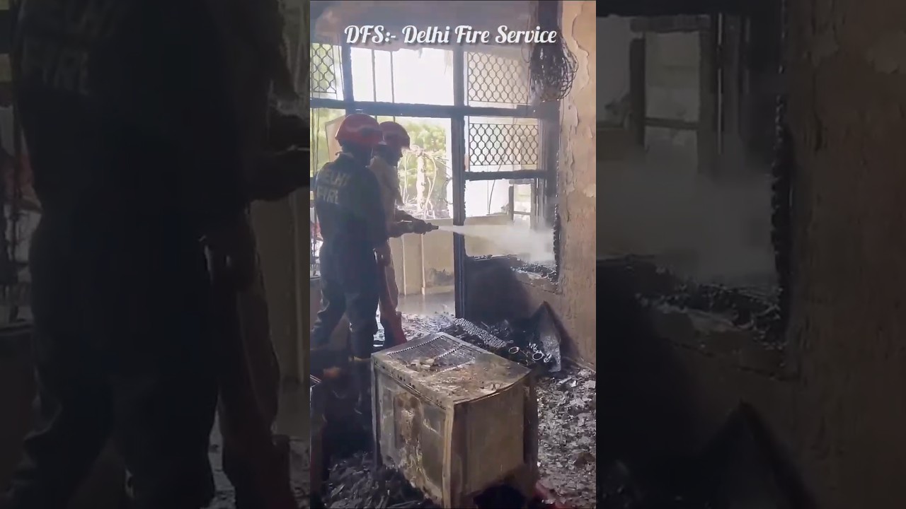Delhi fire service 🔥🔥🚒 #delhifireservice #shorts #ytshorts  #sachinkundudfs
