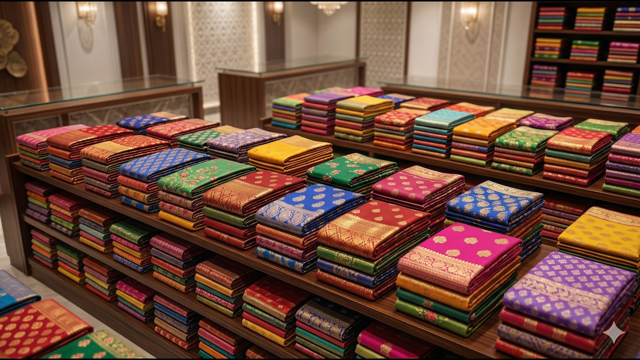 💯Maheshwar Saree Kuthir | Santipur Wholesale Market | Saree Wholesale In Santipur | Saree Wholesale