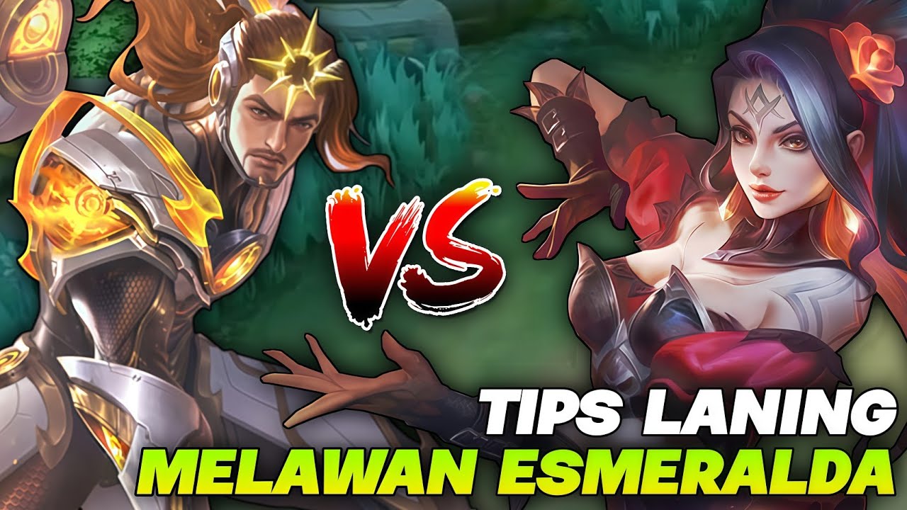 CARA LANING MELAWAN ESMERALDA PAKE LAPU LAPU !! GAMPANG - MOBILE LEGENDS