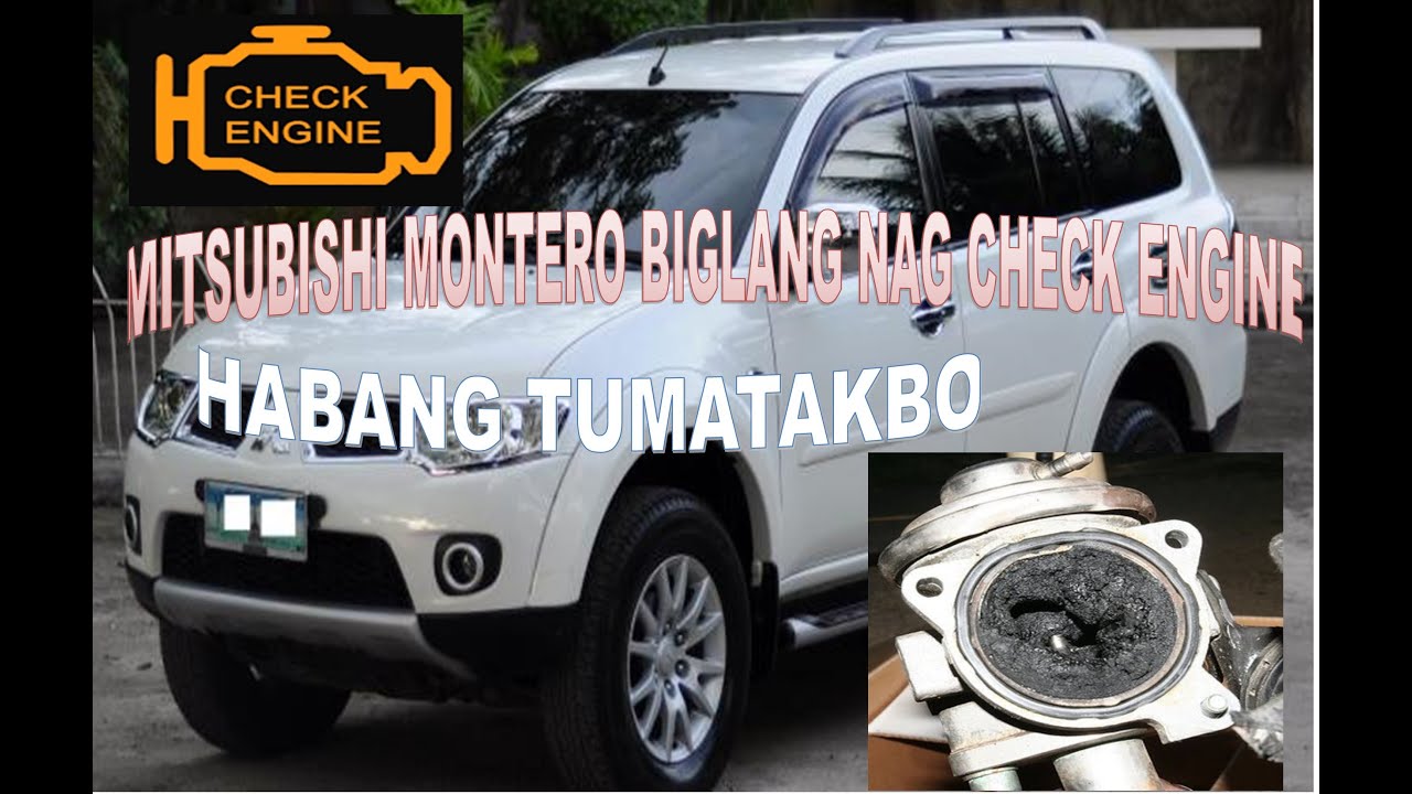 MITSUBISHI MONTERO NAG CHECK ENGINE HABANG TUMATAKBO ANO ANG PROBLEMA