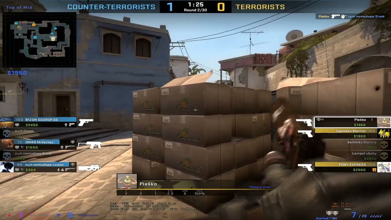 CS:GO Eco Deagle Ace