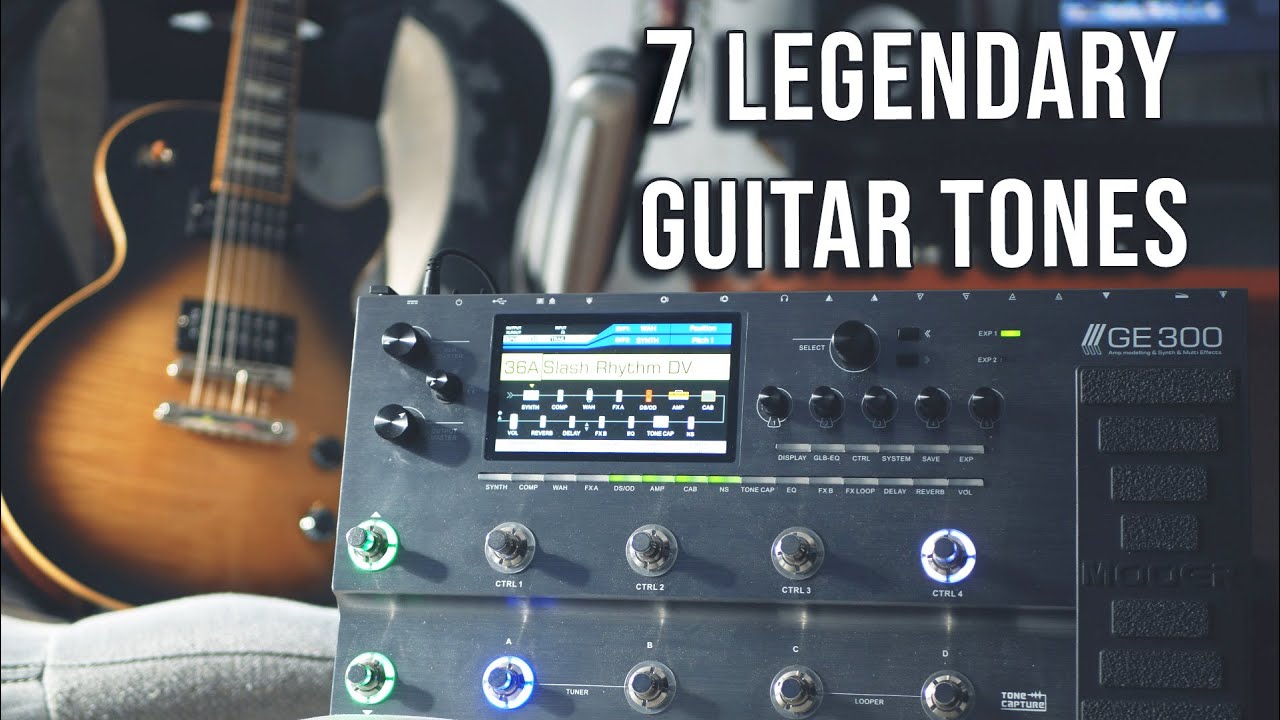 7 Legendary Guitar Tones With Mooer GE300 (Ft. Luca Milieri)