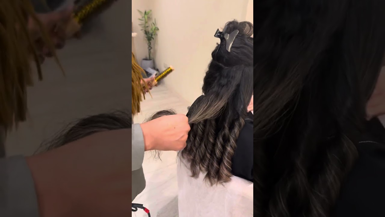 طريقة الاستشوار ويفي فرشه #ويفي #هيراستايل طريقه الااستشوار