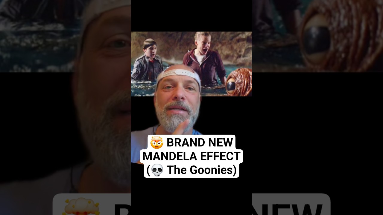 🤯 BRAND NEW MANDELA EFFECT (💀 The Goonies) #genx #goonies