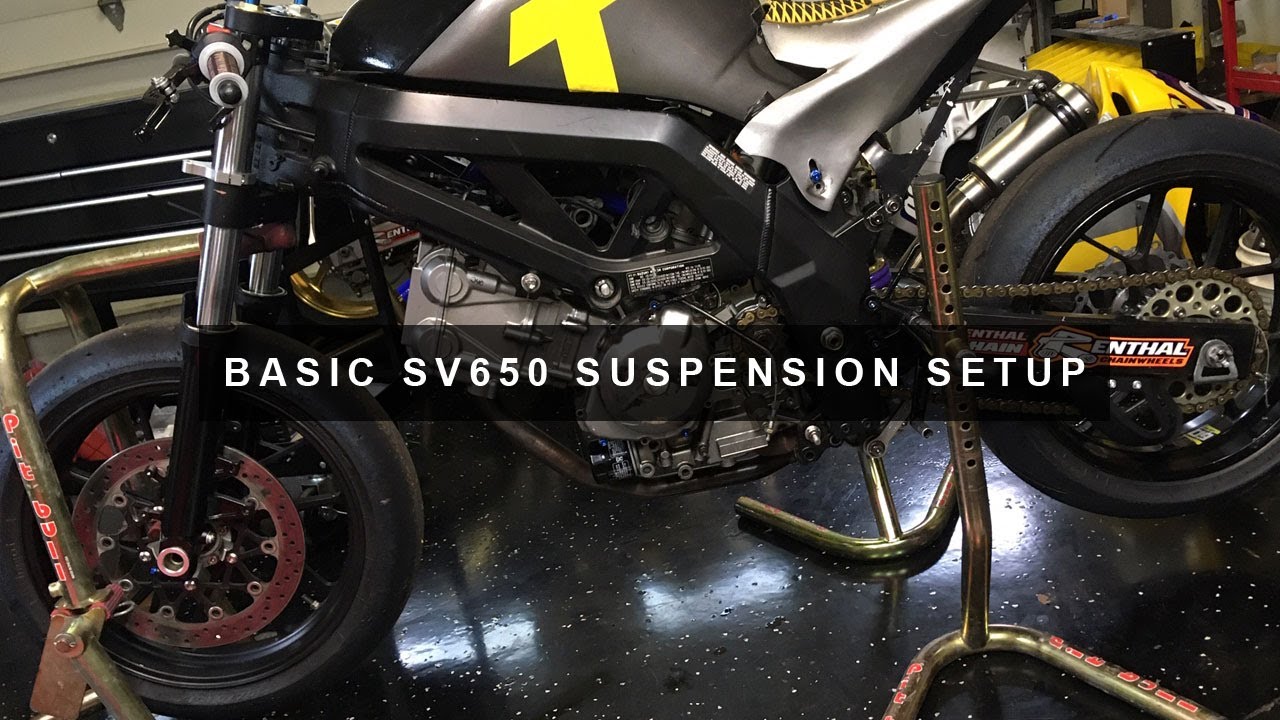Basic SV650 Track / Race Geometry and Suspension Settings | LWTRacer.com