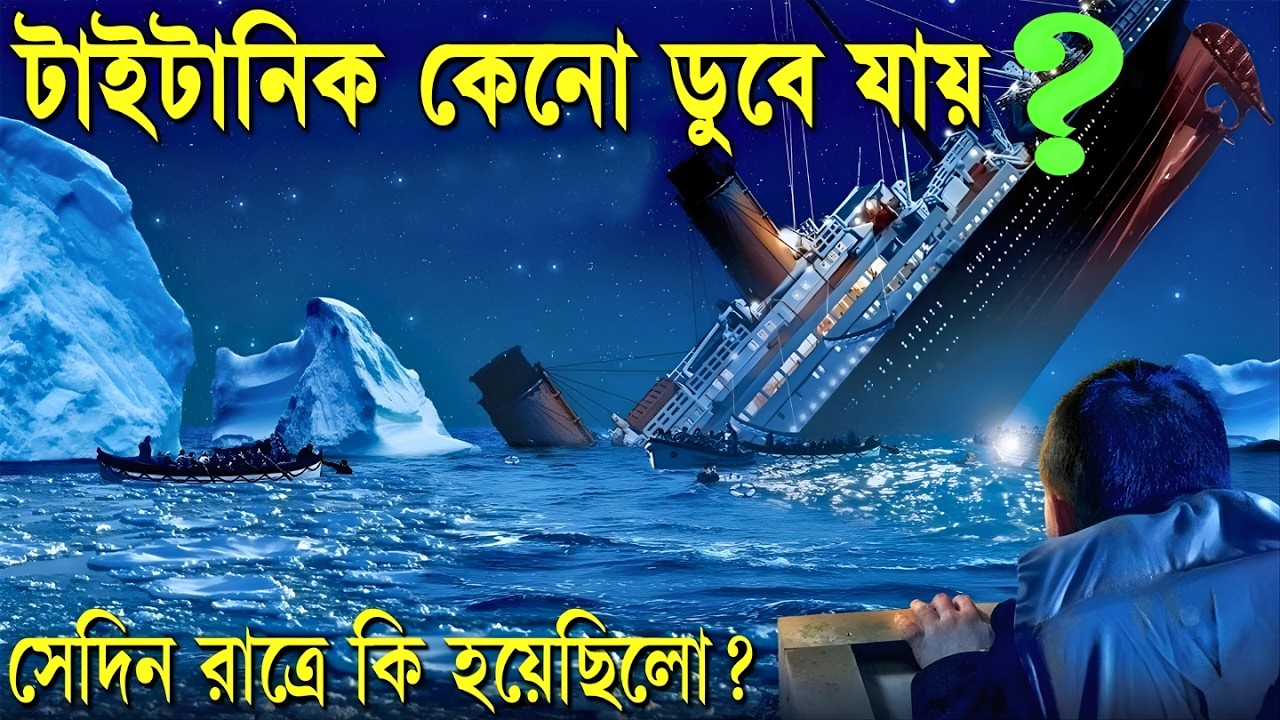 যে মহিলার ভয়ংকর পাপের কারণে ডুবেছিলো টাইটানিক জাহাজ | Titanic Movie explained in Bangla