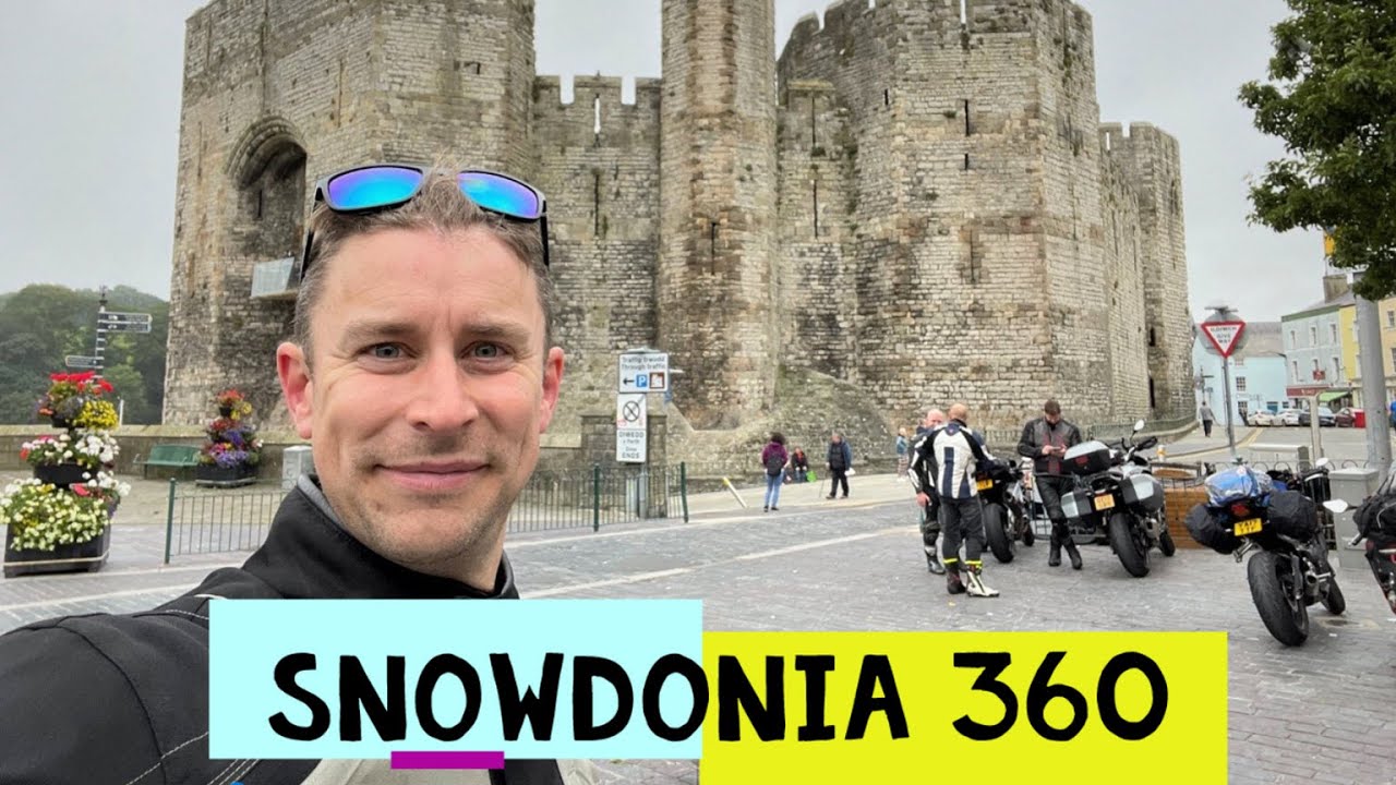 Motorcycle Camping and Touring in Wales - Snowdonia 360 Route