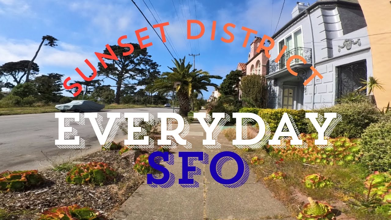Morning Walk Through San Francisco’s Sunset District | Peaceful Neighborhood Vibes