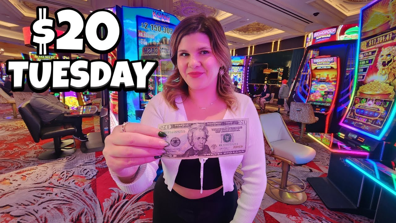 Мы поставили 20 долларов в 10 слотов в VENETIAN Las Vegas... Вот что произошло!
