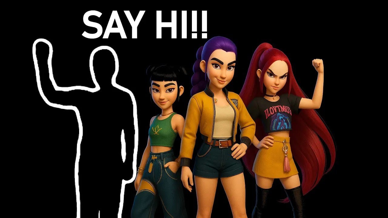 Immersive Interactive KPOP DEMON WARM UP 🔥