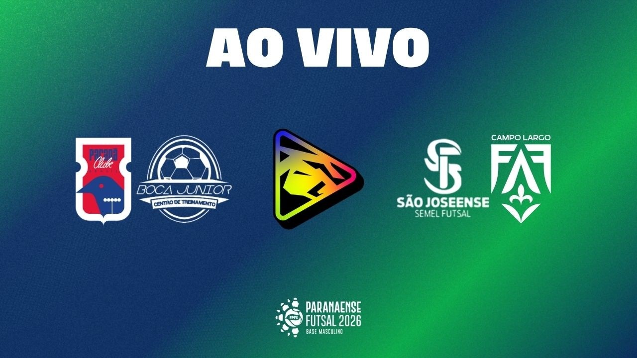 PARANAENSE DE FUTSAL | AO VIVO | GINÁSIO SJP