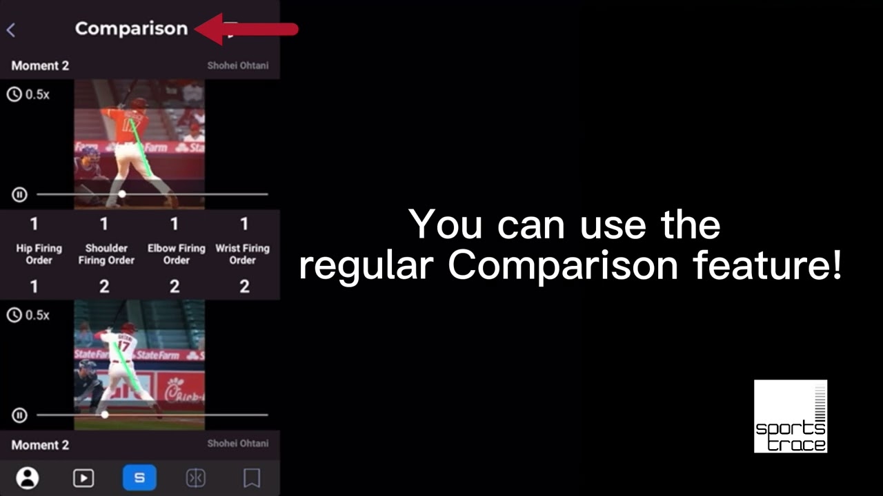 SportsTrace Tutorial - What is video Compare?